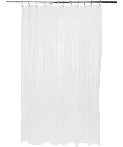 comprar Protector Cortina Baño Antihongo Extra Grueso 100 Micrones Color Translucido Liso