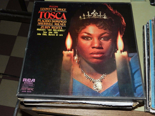 Vinilo 2877 - Tosca - Puccini - Orq. New Philarmonia -rca 