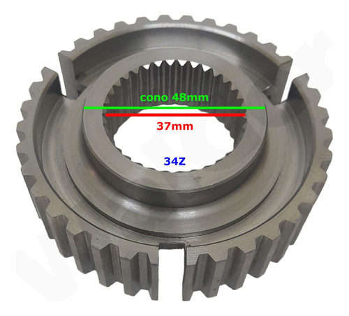 Engranaje Sincronizado Chevrolet Blazer Clark 1305 3ª Y 4ª