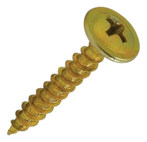 Parafuso Chip Flangeado 4x25 Para Madeira 500 Pçs