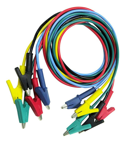 5 Piezas P1024 Clips De Extremos Dobles Cable Alligator