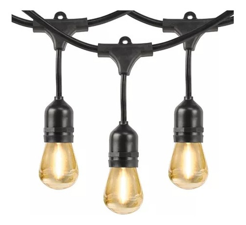 Serie Luces Led Estilo Vintage Member's Mark Con 24 Focos