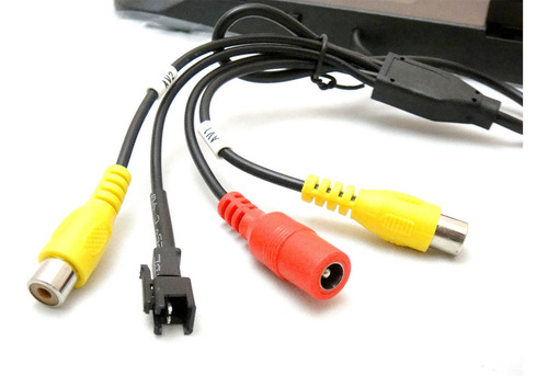 Imagen 4 de 9 de Espejo Retrovisor Monitor Guardtex P/ Camara Estacionamiento