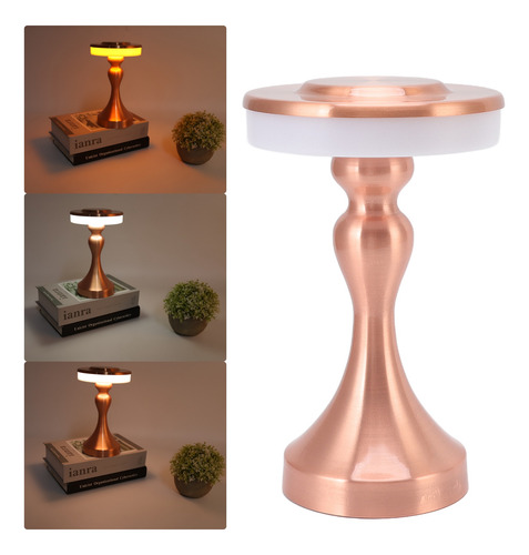 Mesa Led Portátil Táctil Con Temperatura De 3 Colores
