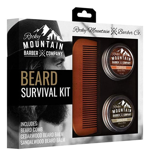 Set De Regalo Para Barba  Kit De Cuidado De Barba Todo