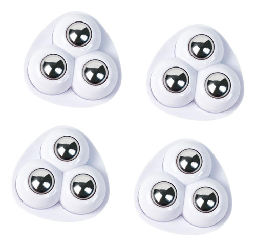 6 X 4x Ruedas Giratorias Autoadhesivas Rueda Universal