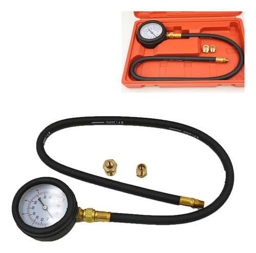 Kit Bomba De Combustible Probador Manómetro Gasolina 100psi
