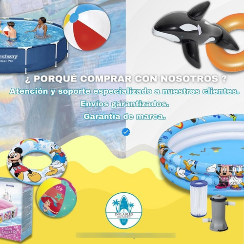 Alberca Metálica Inflable 51043 Bestway