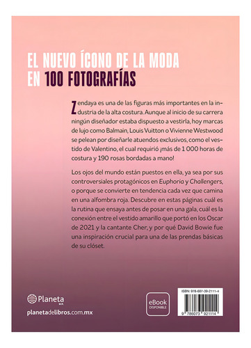 Íconos del estilo. Zendaya, de Kristen Bateman. Biografías y memorias Editorial Grupo Planeta, tapa blanda en español, 2024