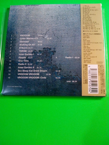 King Crimson - Thrak (cd Mini Lp, 2006, Japón) (Usado)