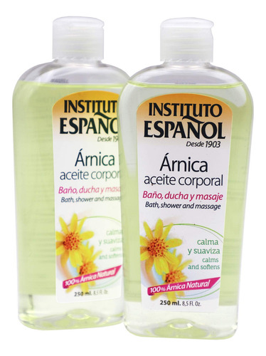  Instituto Espanol Aceite De Arnica, Aceite Corporal, Ayuda A