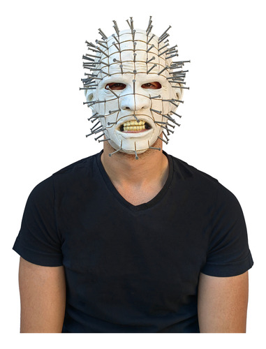 Máscara Látex Trilogía Hellraiser Cenobita Pinhead Terror