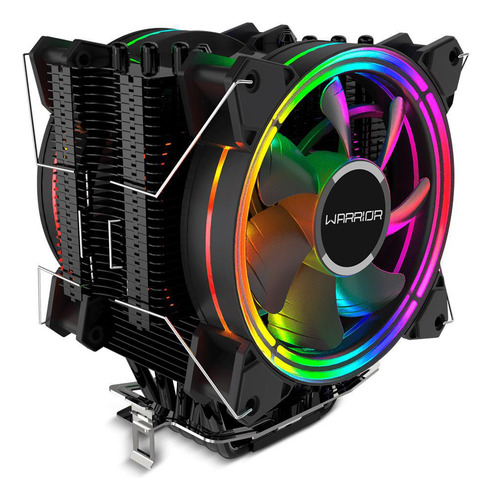 Cooler Para Processador Multilaser Warrior Duncan Dual Rgb