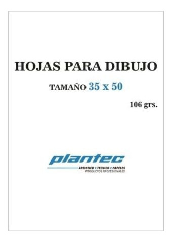 10 Pack 10 Hojas A4 Plantec Dibujo Tecnico 106gr