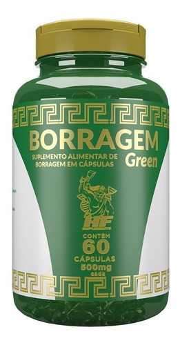 Imagem 4 de 5 de Óleo De Borragem 500mg Com 60 Cápsulas Macrophytus