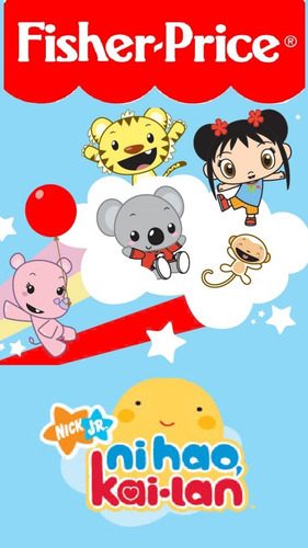 Ni Hao Kai Lan Original Fisher Price Mide 20cms.