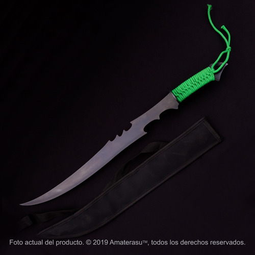 Cuchillo Machete Zombie Hunter Killer Zombie Full Tang Filo