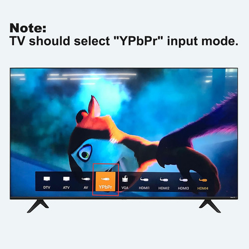 Convertidor Dingsun Hdmi A Componentes Hdmi A Ypbpr Compone.
