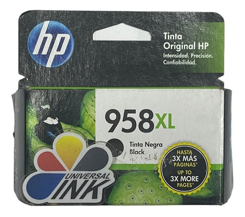 Cartucho Hp 958xl Negro Para(7720-8210-8720-8730) Original