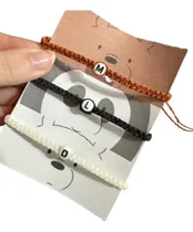 Comprar Pulseras De Hilo Para Compartir X3 Pulseras Con Iniciales