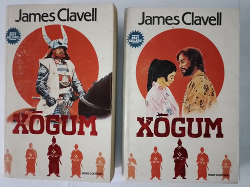 Xogum James Clavell Saga Completa Em 2 Volumes Raros  