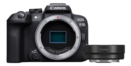 Cámara Canon Eos R10 + Ef-rf Adaptador - Mirrorless Camera 