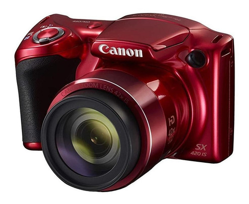 Imagen 2 de 3 de Canon PowerShot SX SX420 IS compacta avanzada color rojo