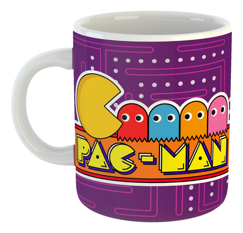 Taza De Ceramica 11 Oz Pacman Hermoso Regalo