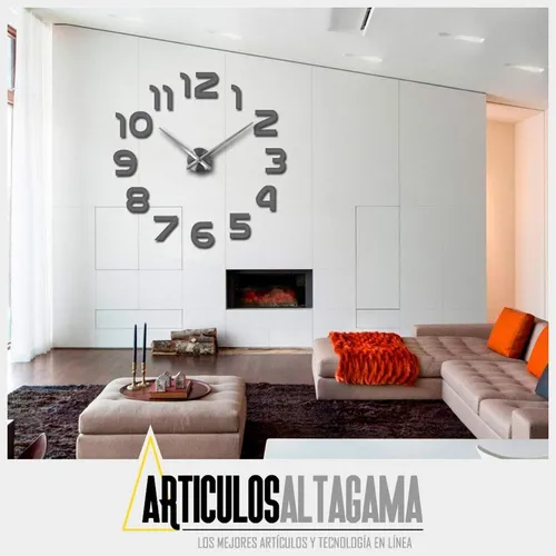 Mercado libre reloj 2025 de pared 3d