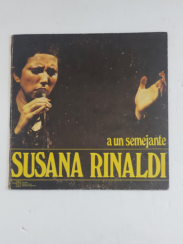 Vinilo Susana Rinaldi - A Un Semejante - Trova