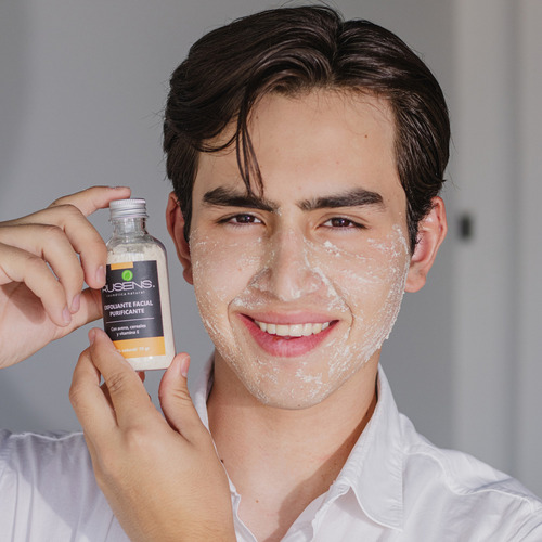 Exfoliante Facial Rusens 100% Natural Mascarilla Vitamina E Tipo De Piel Todo Tipo De Piel