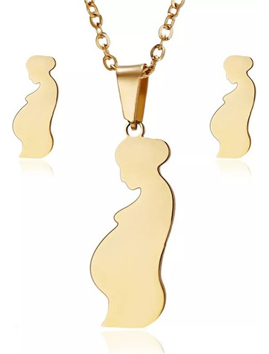 Conjunto Collar + Aros Día De La Madre