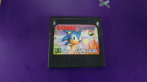 Sonic The Hedgehog Para Sega Game Gear, Funcionando Perfceta