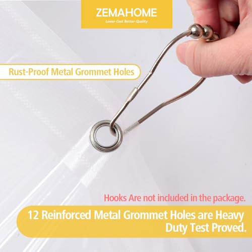 Zemahome Peva Revestimiento De Plastico Para Cortina De Duc