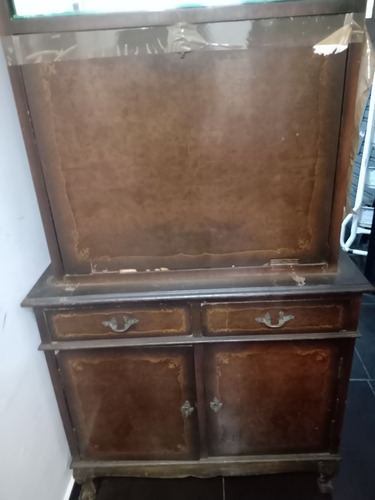 Mueble Antiguo Interior Espejo 3 Puertas. Bar. Reciclar (Usado)