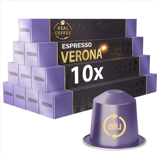 Cápsulas Real Coffee® Verona Compatible Con Nespresso®
