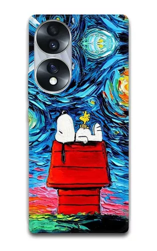 Funda para Honor X6 Oficial de Peanuts Snoopy rayas - Snoopy