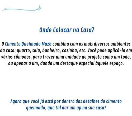 Massa Efeito Cimento Queimado Cores 5,6kg Cor Cinza