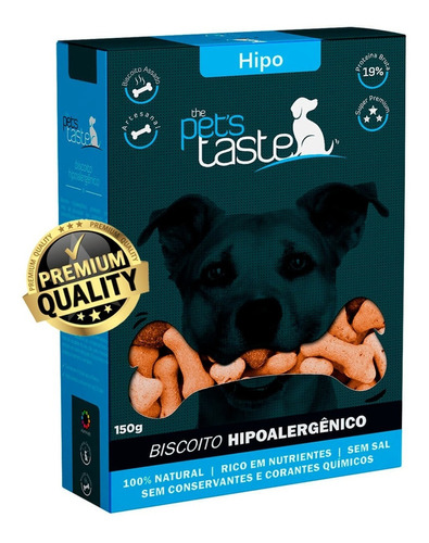 Biscoito Hipoalergênico P/ Cachorro The Pets Taste 150g