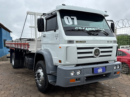 Vw 15-180 Worker 2007 Toco Carroceria Extra