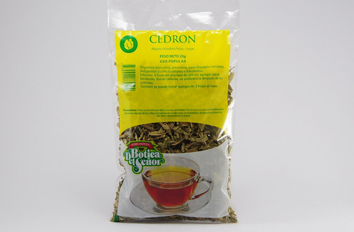 Té De Cedrón Hojas Botica Del Señor 20g