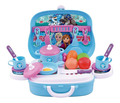 Valija Set Cocina Disney Frozen Kitchen Ditoys C/ Accesorios