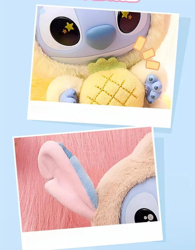 Stitch Caja Sorpresa Figura Con Disfraz Azar Estilo Labubu Stich