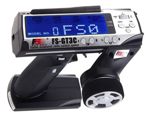 Flysky Fs-gt3c - Transmisor Lcd Con Mando A Distancia (2,4 G