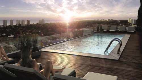 Imagen 3 de 17 de View Punta Apartamento 1 Dormitorio Piscina Renta Departamento En Venta Ubicado En Aidy Grill, Punta Del Este, Punta Del Este / Maldonado