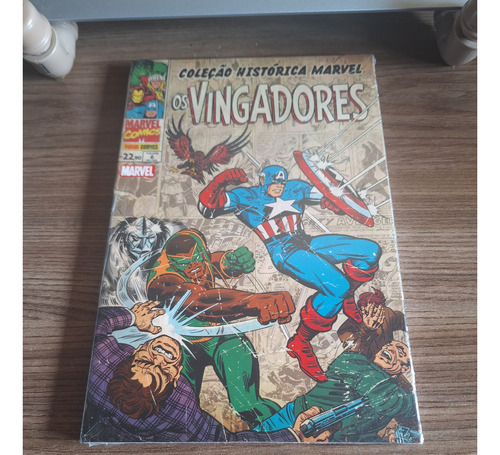 Hq Coleção Histórica Marvel 6 - Os Vingadores - Lacr.