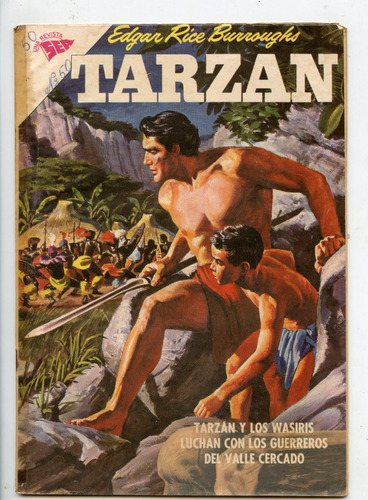 Tarzán #115, Editorial Novaro, 1961. Edgar Rice Burroughs