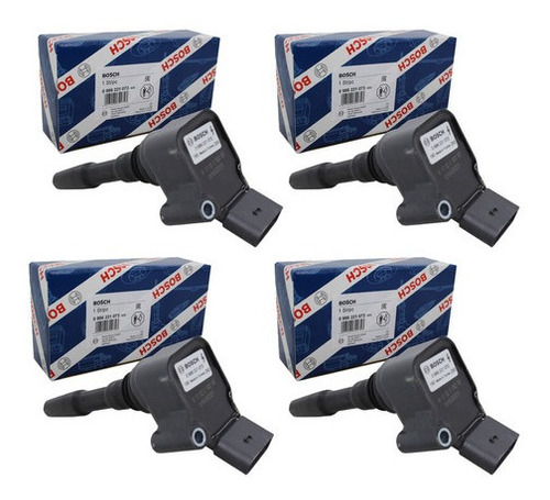 Kit 4 Bobina De Ignição Passat 2.0 Tsi 2017 2018 2019 Bosch