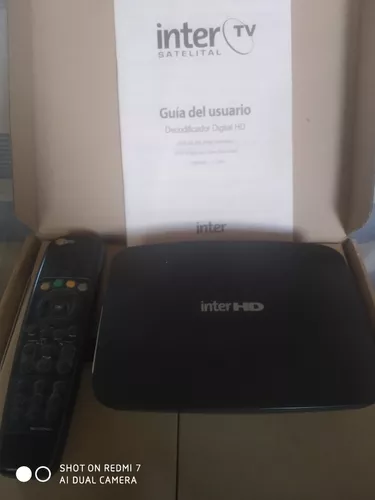 Kit Inter Hd Tv Satelital Decodificador, Antena Y Control