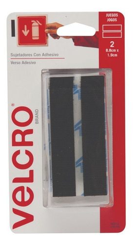 Imagen 1 de 7 de Abrojo Velcro Autoadhesivo 2 Tiras Uso General Soporta 2 Kg